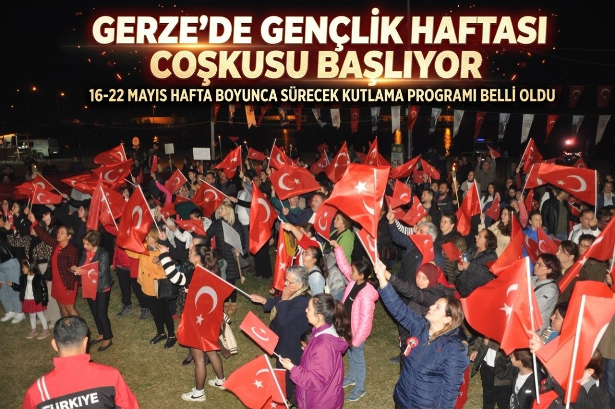 Gerze’de 19 Mayıs Kutlama Programı Belli Oldu: Etkinlikler 1 Hafta Sürecek
