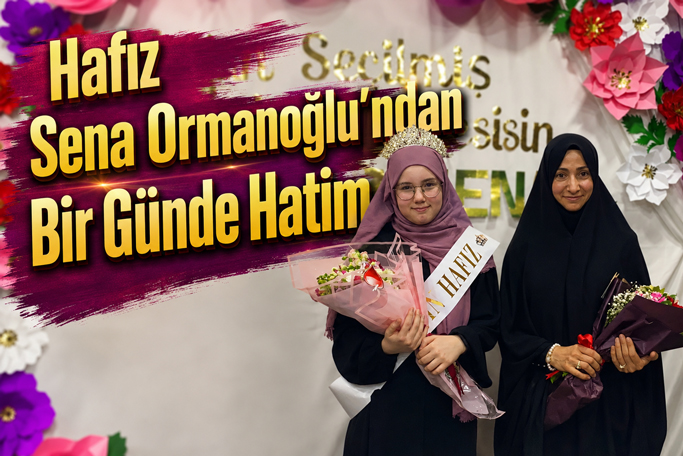 Gerze Kız Kur’an Kursu’nda Hafızlık Sevinci 