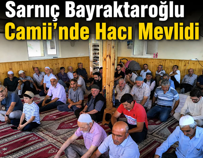 Kutsal Topraklardan Dönen Hacı İçin Anlamlı Mevlid Programı