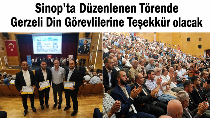 Gerzeli Din Görevlilerine başarı belgesi