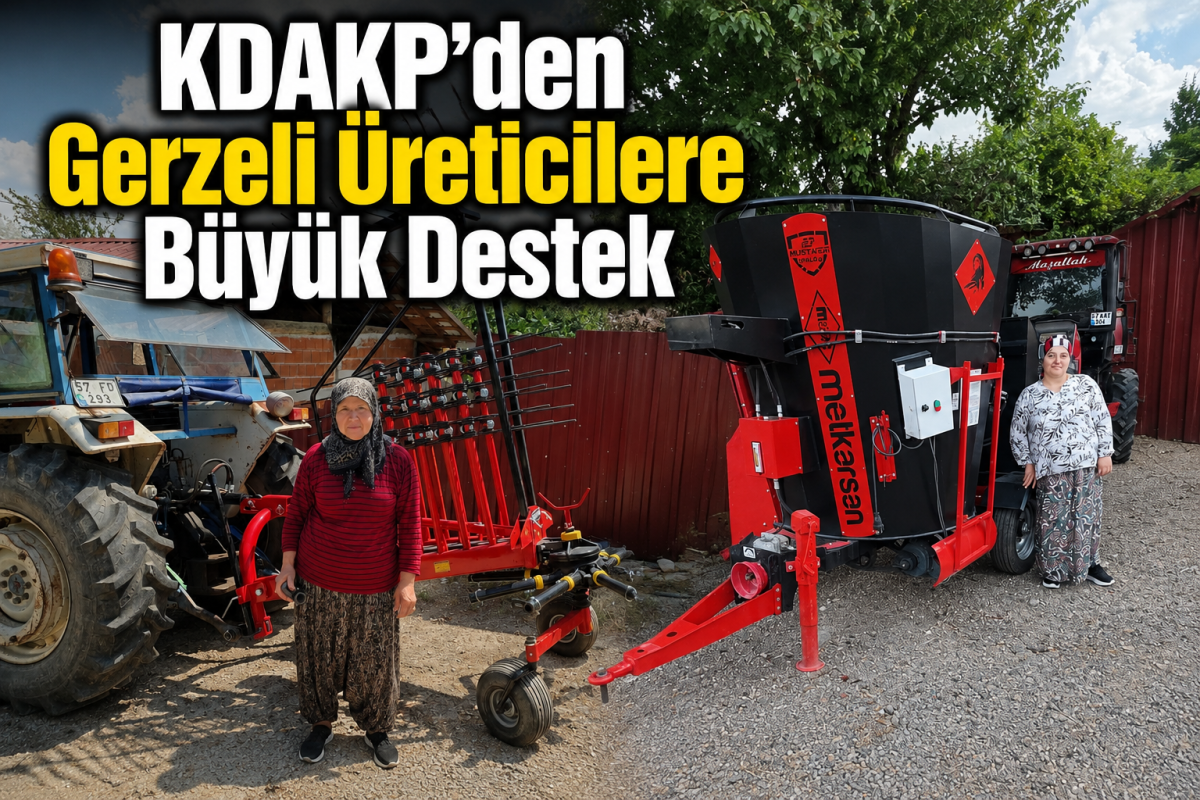 Gerze’de 122 Üreticiye Kırsal Kalkınma Hibe Desteği
