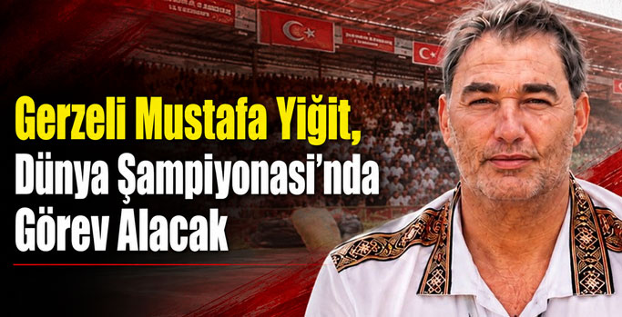 Gerzeli Hakem Mustafa Yiğit, Dünya Şampiyonasında Görev Alacak