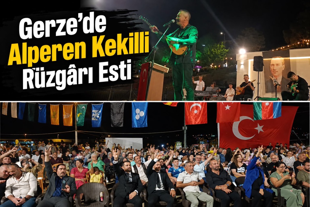 Gerze’de Halk Konseri ve Çocuk Etkinliği Coşkuyla Gerçekleştirildi