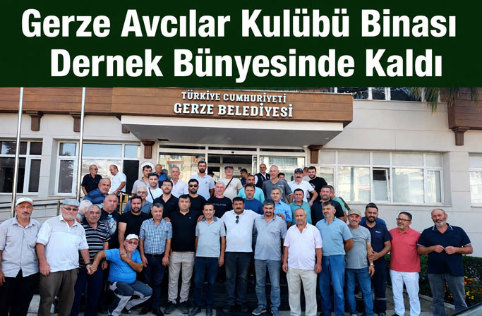 Gerze Avcılar Kulübü Derneği, Kulüp Binasının Kira İhalesini Aldı