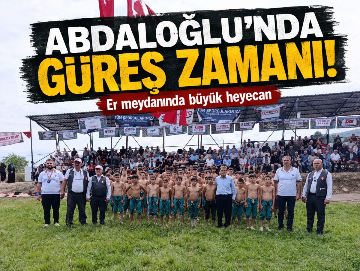 Abdaloğlu Karakucak Güreşleri Başladı