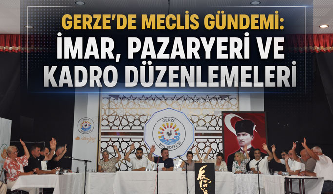 GERZE BELEDİYESİ EYLÜL AYI MECLİS TOPLANTISI YAPILDI