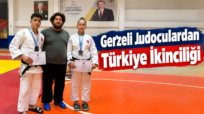Gerzeli Sporculardan Türkiye Judo Şampiyonası’nda İki Gümüş Madalya