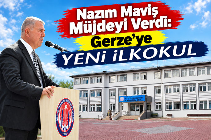 GERZE’YE YENİ İLKOKUL MÜJDESİ!