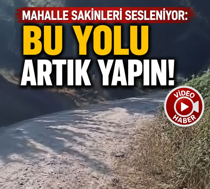 Hacıselli’de Şehitliğe Giden Yol  Yapılmayı Bekliyor
